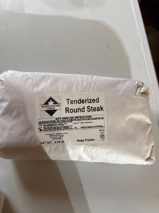 Tenderized Round Steak